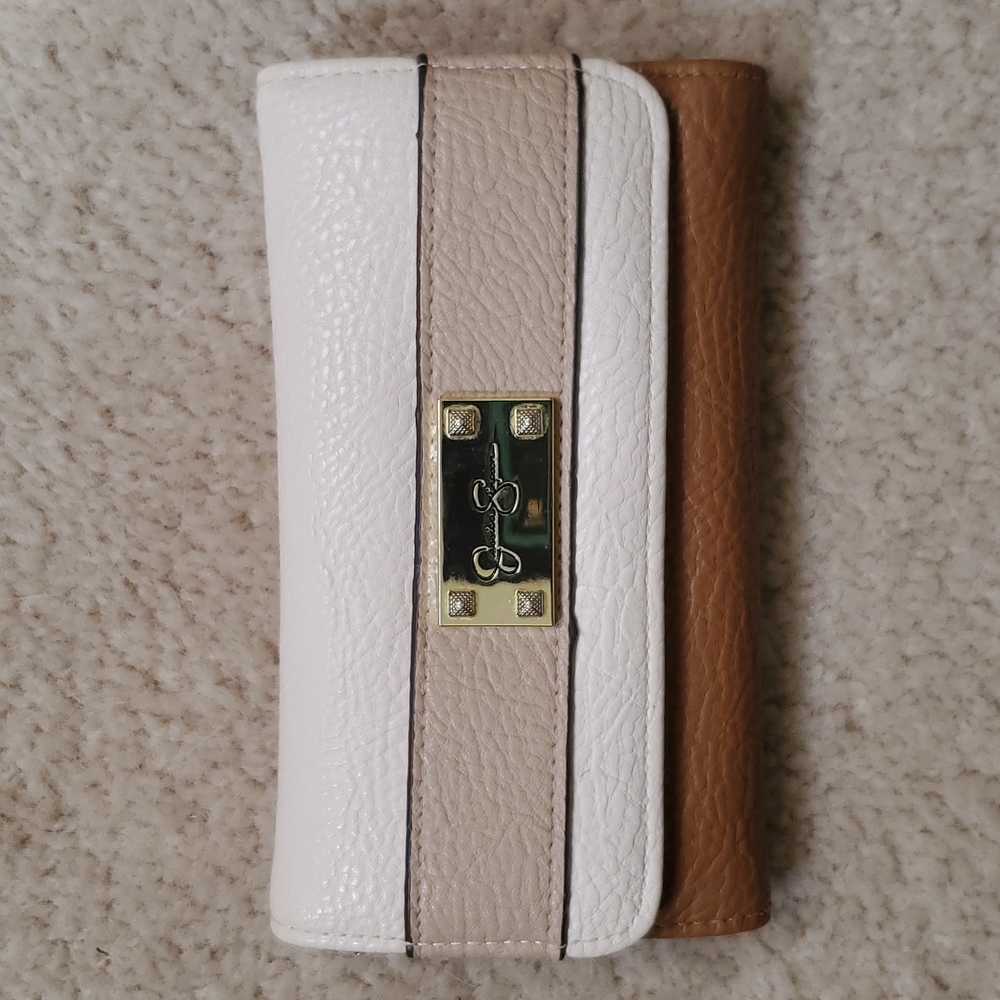 Jessica Simpson Tricolor Wallet Like New!